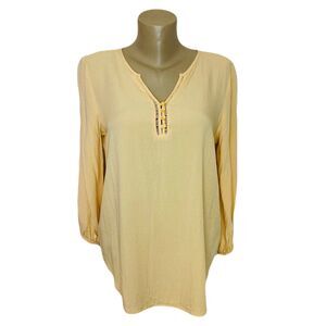Liz Claiborne [M] Cream Colored Blouse (2328)